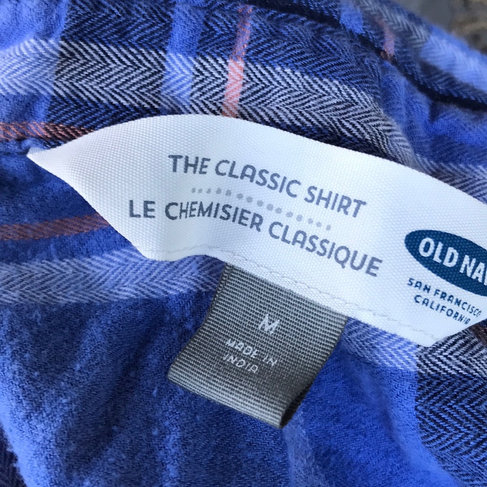 Old navy flannel